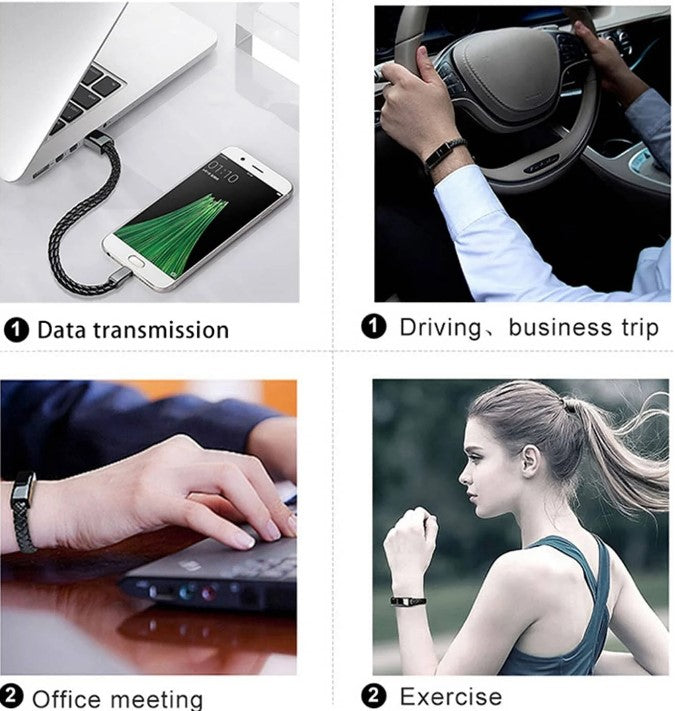 Elegantní náramek, který nabíjí váš telefon kdekoli