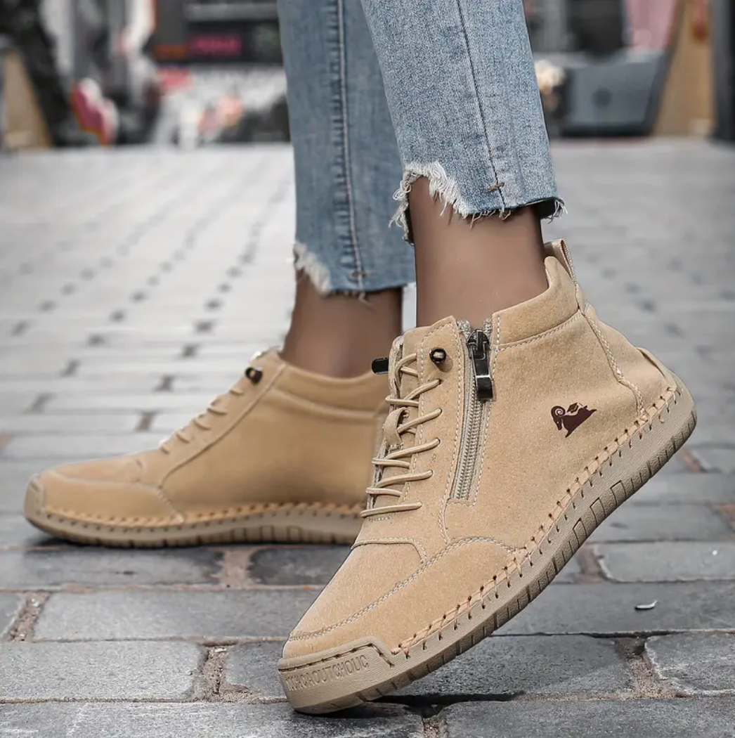 VogaDeck DoubleZip – Sneakers Komfort & Orthopediskt Stöd 