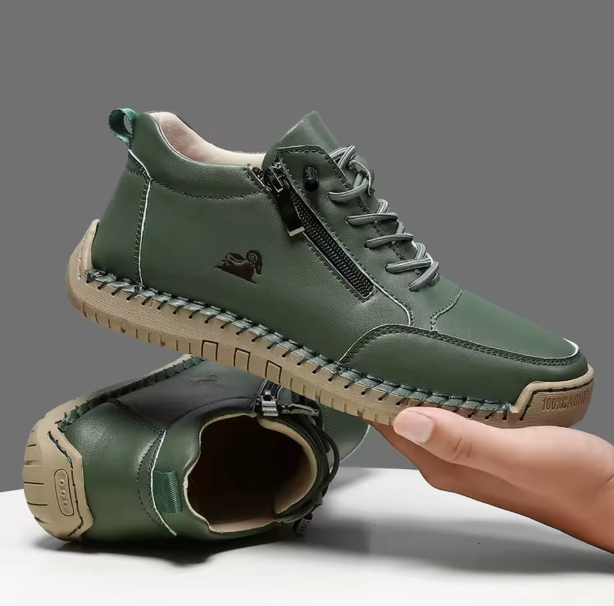 VogaDeck DoubleZip – Sneakers Komfort & Orthopediskt Stöd 