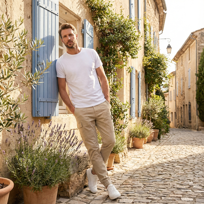 Pohodlné a funkční cargo kalhoty s mnoha kapsami 