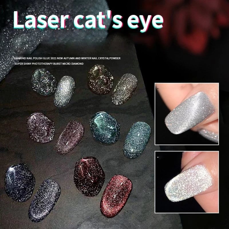 Σετ βερνίκι Laser Diamond : Εντυπωσιακή λάμψη και γοητευτική αίσθηση 