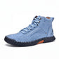 VogSalkin 2.0 - Botas Barefoot todoterreno con suela vulcanizada y cuero vegano impermeable 