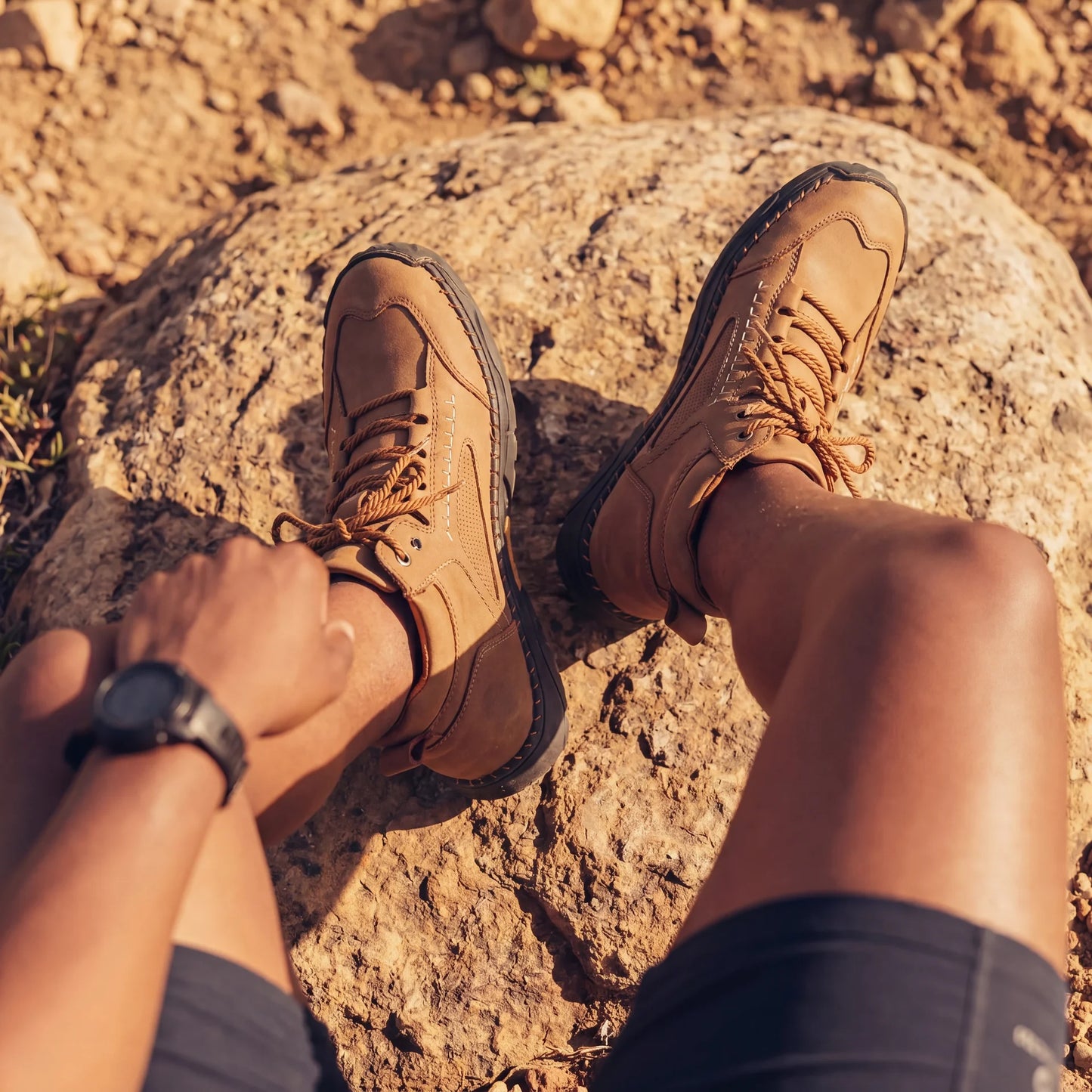 VogSalkin 2.0 - Botas Barefoot todoterreno con suela vulcanizada y cuero vegano impermeable 